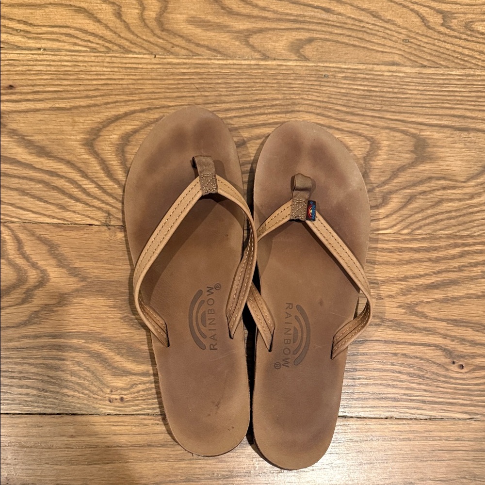 Rainbow Classic Brown Sandals